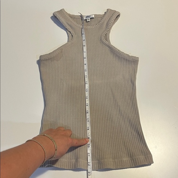 Agolde Ribbed Tank Top - XS - Picture 5 of 5
